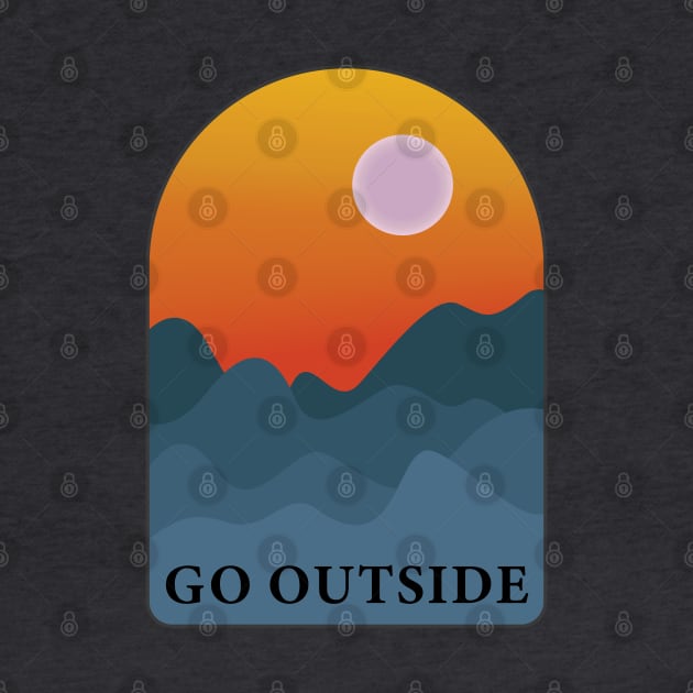 Go Outside by Gold Star Creative